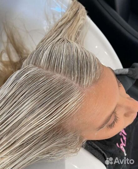 Окрашивание волос Air Touch все включено до 50 см