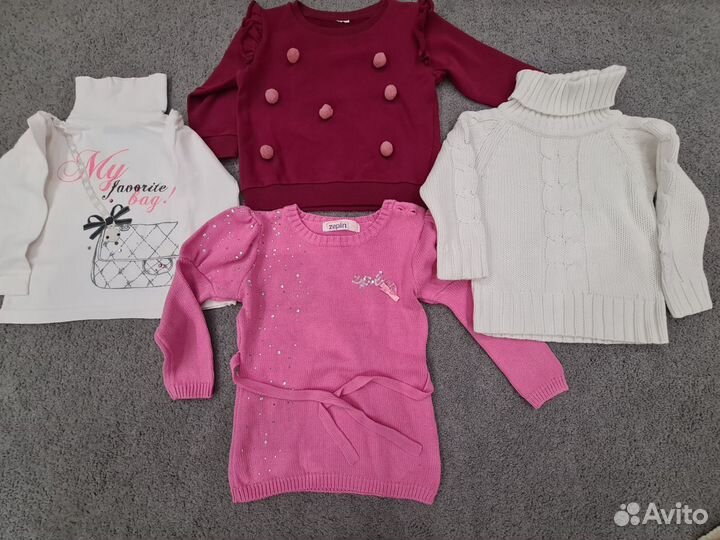 Свитер на девочку 92р