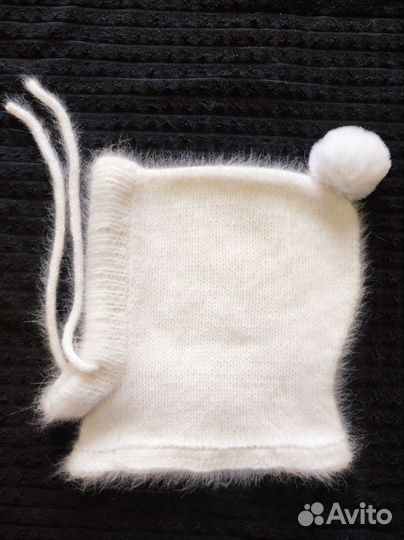 Шапка шлем, капор детский