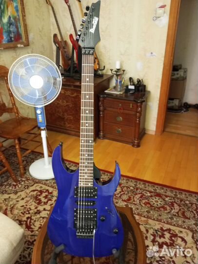 Электро гитара ibanezRG270 BLK.Обмен