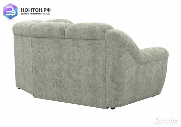 Диван угловой дельфин Соната серый