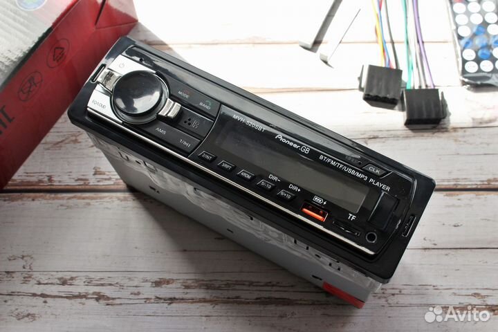 Магнитола pioneer с bluetooth 1din