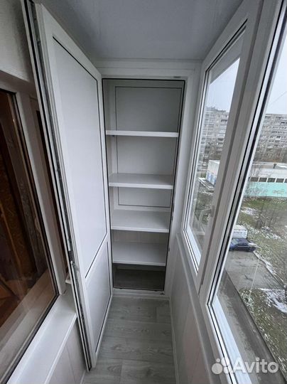 Остекление балконов под ключ