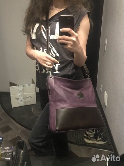 Сумка натуральная кожа