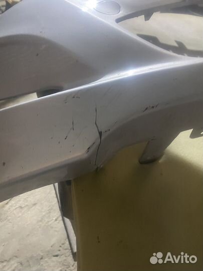 Передний бампер solaris