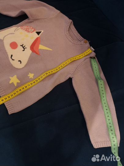 Свитер для девочки 86