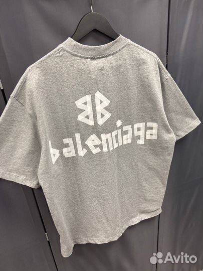 Balenciaga футболка скотч (коллекция 2025)