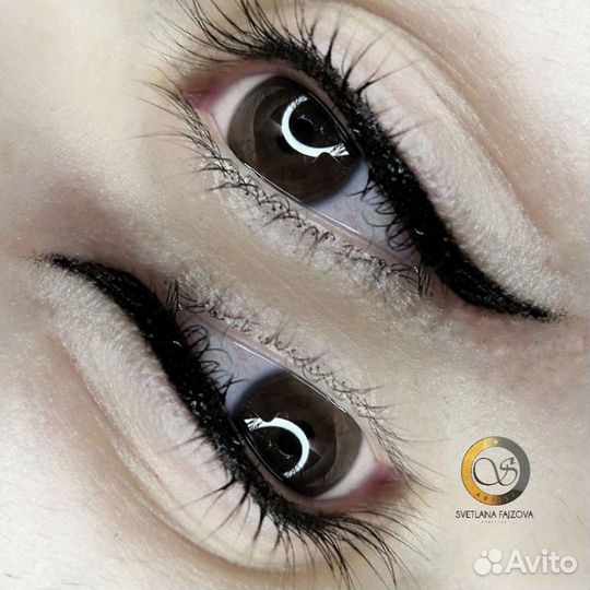 Перманентный макияж (татуаж) бровей, губ, век