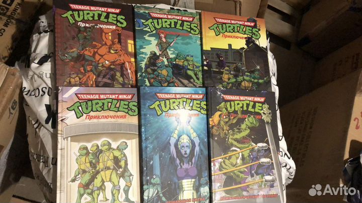 Черепашки-Ниндзя 90х комиксы