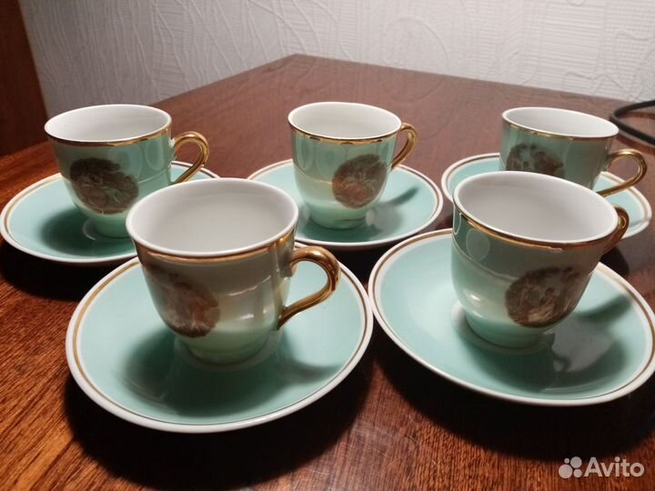 Кофейные чашечки (4пары)