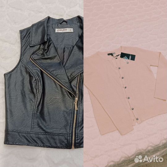 Кардиган новый и жилетка