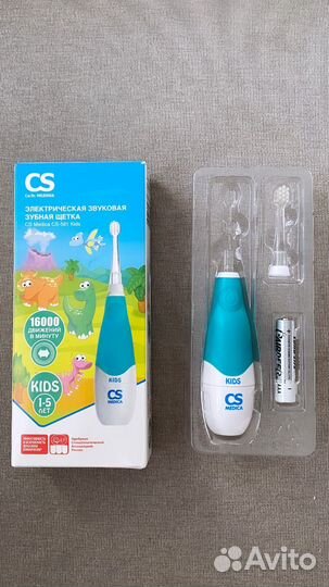 Электрическая детская зубная щетка