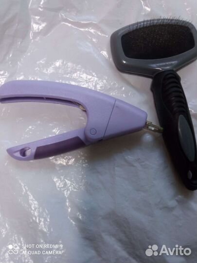 Когтерезка, расческа для животных