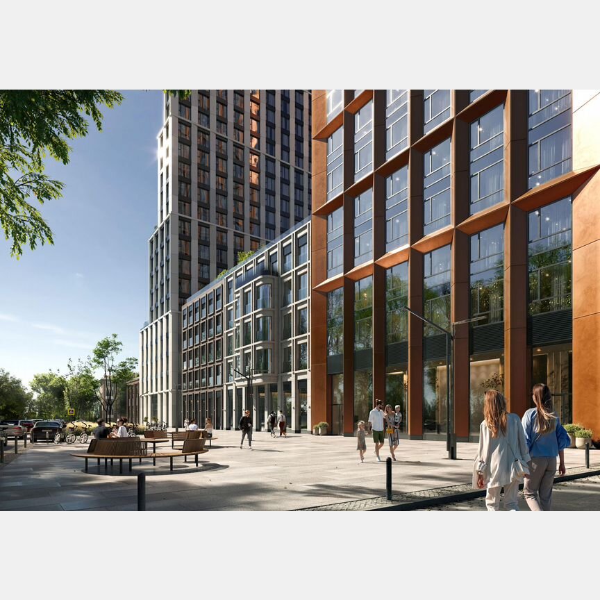 2-к. квартира, 58,3 м², 2/44 эт.