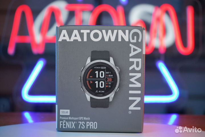 Garmin fenix 7S Pro Solar Edition Silver