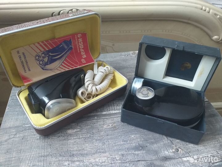 Бритвы электрические СССР