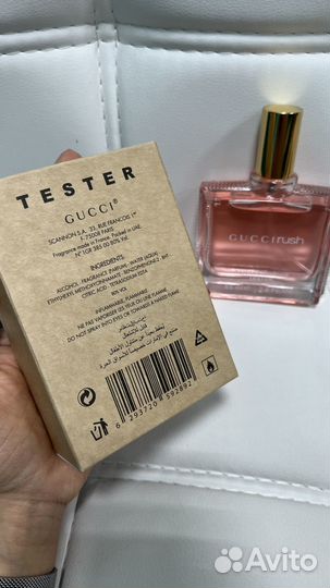 Духи 65мл тестрер Gucci Rush и другие ароматы