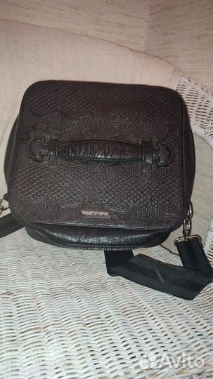 Косметический Бокс XL черная рептилия Kashinaka