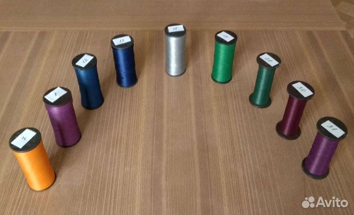 Нитки швейные Шёлковые