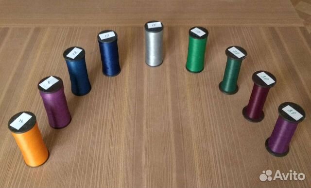 Нитки швейные Шёлковые