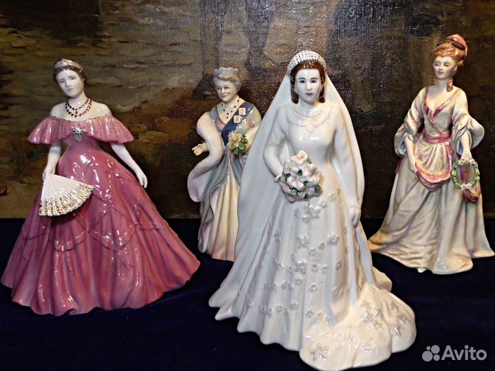 Royal Worcester.Статуэтка.Королева Елизавета