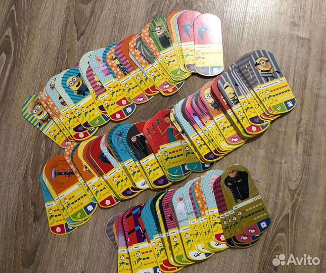 Карточки игра Миньоны Гадкий Я 3