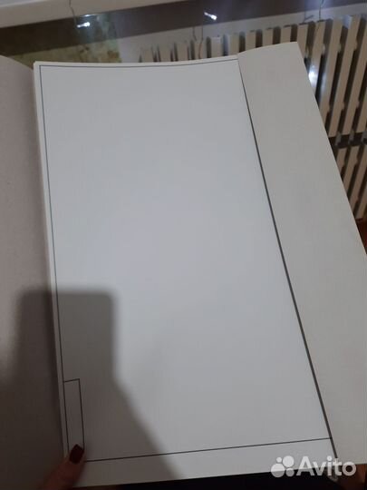 Бумага для черчения с горизонтальным штампом, а3