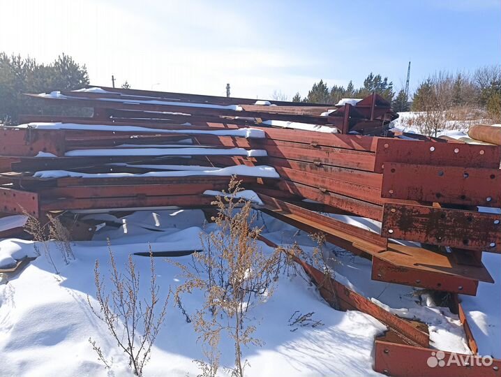 Фермы молодечно 24м бу, фермы металлические