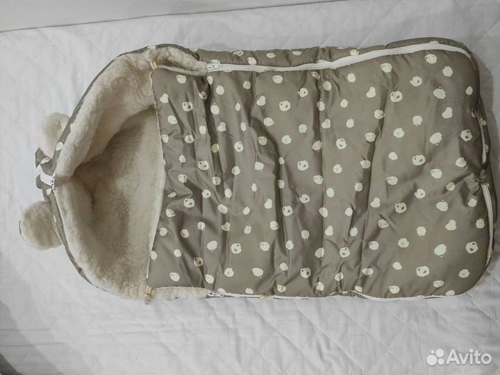 Комплект на выписку, зимний комбинезон