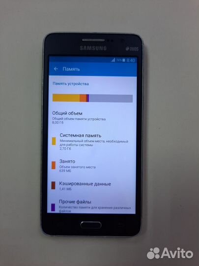 Samsung Galaxy Grand Prime SM-G530H, 8 ГБ