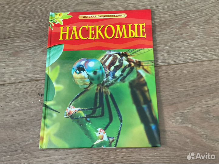 Книга детская насекомые