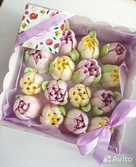 Зефирные цветы