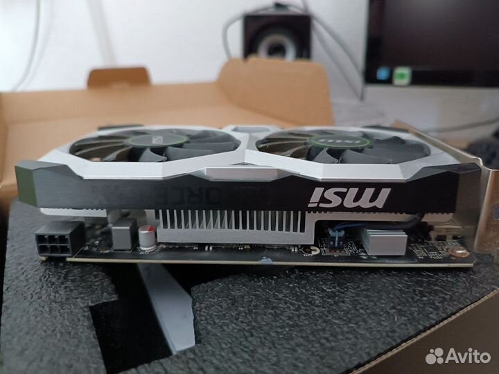 Игровая видеокарта MSI geforce GTX1650 4GB gddr6