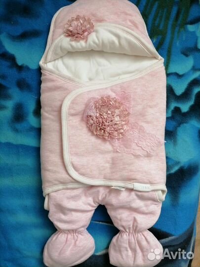 Конверт на выписку для девочки лето