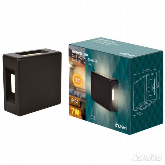Светильник уличный настенный duwi Nuovo LED 7Вт IP
