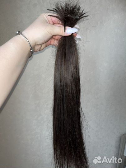 Волосы для наращивания 50 см бу