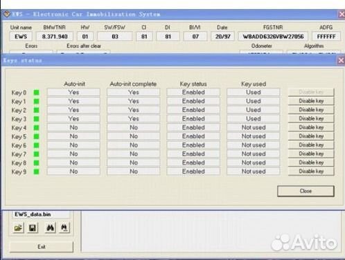 BMW Scanner 1.4.0 Адаптер Бобер BMW