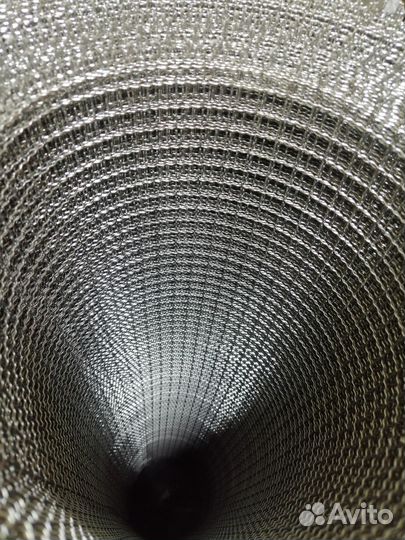 Сетка рифлёная нержавеющая