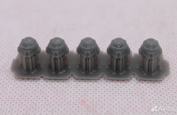 Головы/Битсы для миниатюр Warhammer Космодесант