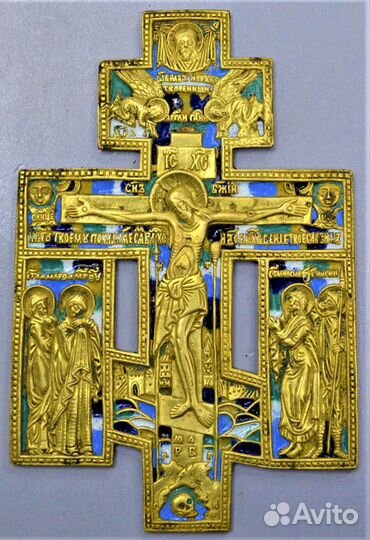 Крест Распятие Христово в предстоящих Святая Марфа