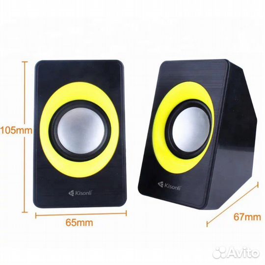 Колонки для компьютера Kisonli