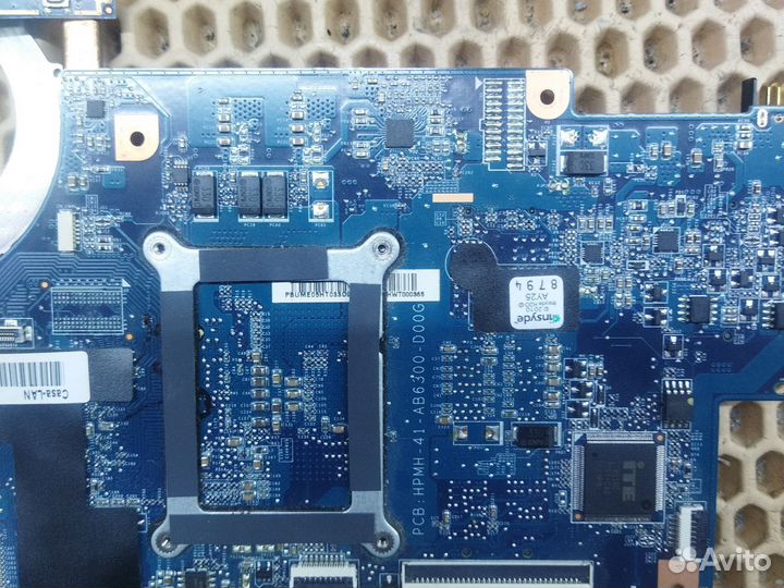 Материнская плата hpmh-41-ab6300-d00G, процессор