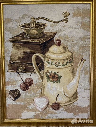 Картины из гобелена 2шт, панно Бабочка