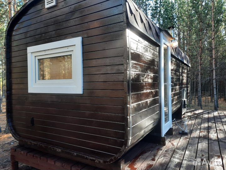 Баня бочка из кедра от производителя