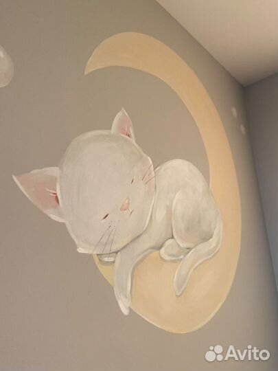 Роспись стен, интерьерные картины