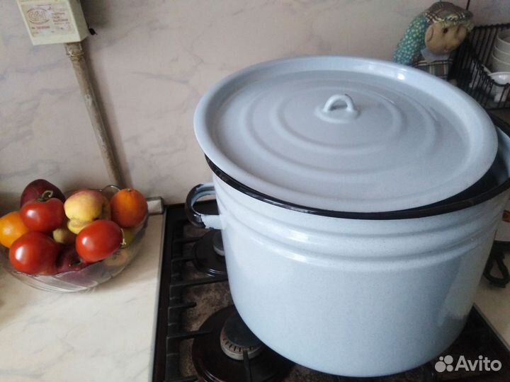 Кастрюля эмалированная 20 л