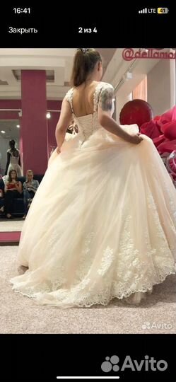 Свадебное платье 46 48