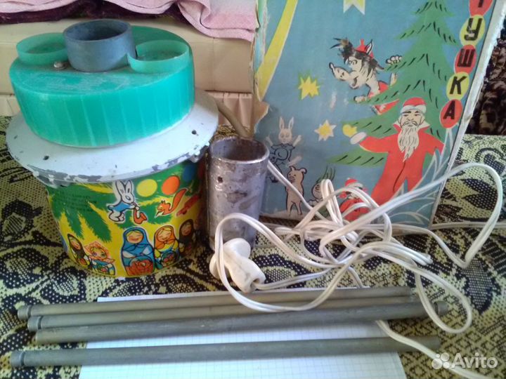 Елочная подставка вертушка СССР комплект рабочая