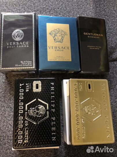 Versace, Philipp plain, givenchy gentleman