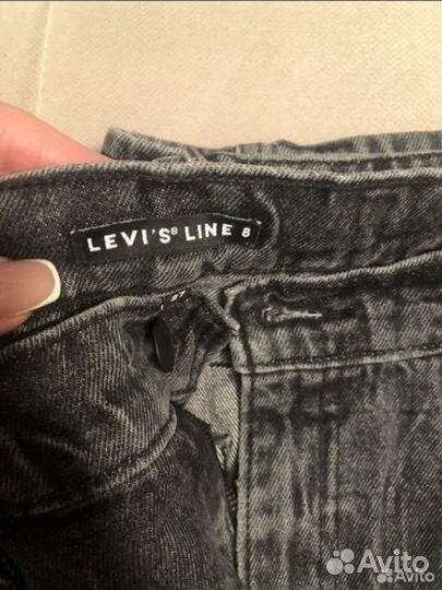 Джинсы кюлоты levis